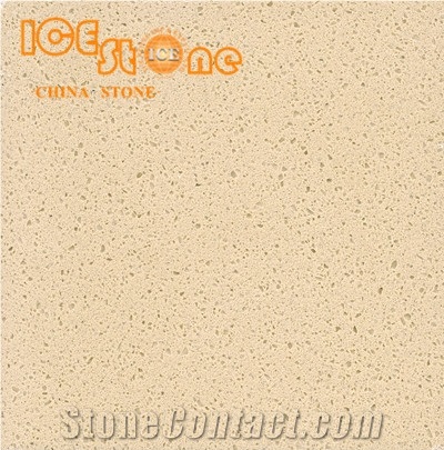 Baili Yellow Quartz Stone Tiles/Engineered Stone Walling/Quartz Stone Flooring/Yellow Building Stone/Artificial Quartz Stone
