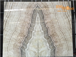 Beige Onyx/Slabs/Tiles/Cut to Size /Skirting/Onyx Floor Tiles/Onyx Stone Flooring/Perfect Transpancy