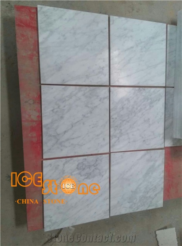 Bianco Cararra White/Italy Marble Slabs/Tiles/Cut to Size/Project