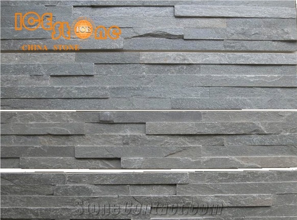Black Culture Stone/Indoor Decoration Stone/Chinese Black Building Stone/Wall Cladding Stone/Stone Wall Decoration/Basalt Stone