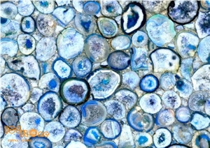 Blue Gemstone Slabs,Blue Semiprecious Stone Slabs