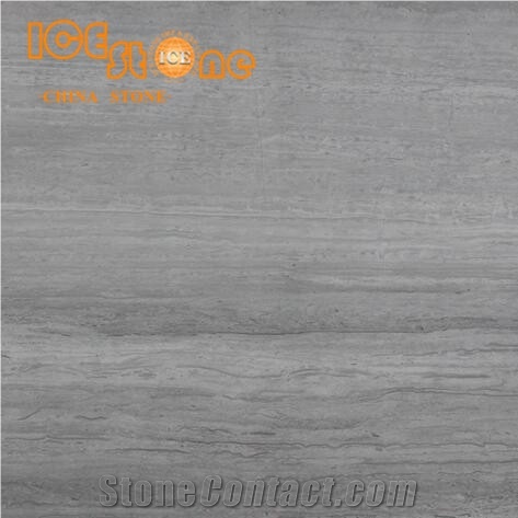 Blue Wood Vein Marble Tiles Slabs/Marble Wall Covering Tiles/Wooden Marble Floor Covering Tiles/China Marble Pattern/Natural Building Stone