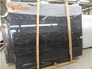 Bronze Passion Black Marble Slabs/Marble Floor Covering Tiles/Marble Wall Covering Tiles/Black Natural Stone Material/China Black Marble Pattern