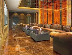 Brown Onyx Stone Flooring Slabs Tiles/Onyx Wall Covering/Chinese Brown Onyx Slabs Tiles/Natural Building Stone/Luxury Hotel Decoration Stone