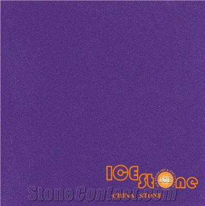 Cheap Dark Pure Purple Quartz Stone Solid Surfaces Polished Slabs Tiles Engineered Stone Artificial Stone Slabs for Hotel Kitchen,Bathroom Backsplash Walling Panel Customized Edge