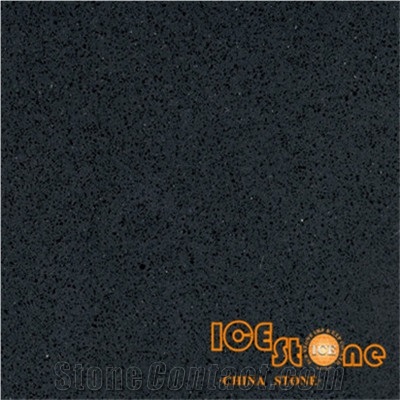 China Ink Black Quartz Stone Tiles/China Ink Black Quartz Stone Slabs/China Multi-Color Serie Quartz Stone Slabs/China Ink Black Quartz Stone