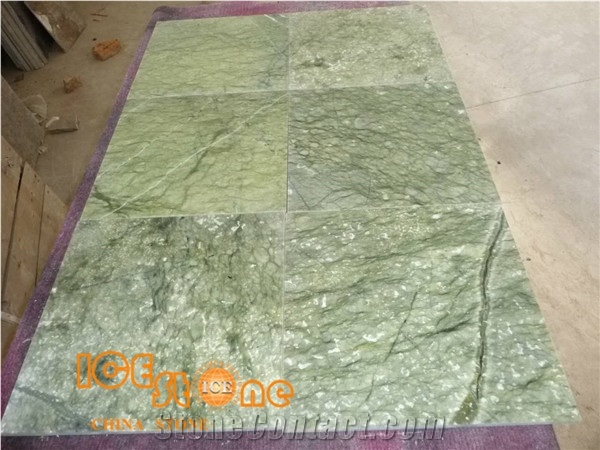 China Marble/Verde Ming Green/Dandong Green/Slabs/Tiles/Cut to Size/Project