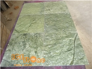 China Ming Green Slabs& Tiles/Spring Green Marble/Marble Tiles & Slabs/ Marble Floor Covering Tiles/Marble Versailles Pattern/Marble Skirting