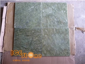 China Ming Green Slabs& Tiles/Spring Green Marble/Marble Tiles & Slabs/ Marble Floor Covering Tiles/Marble Versailles Pattern/Marble Skirting
