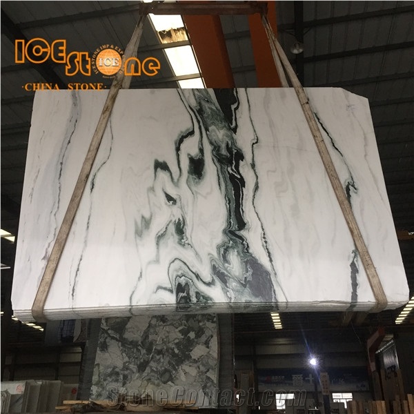China Panda White Marble Slab/Cut to Size/Tiles/Blocks/Large Quantity/Quarry Owner