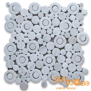 Circle Bubble/Marble Mosaics Hexagon/Basketweave/Chevron/Fish Bone/Mini Versaille/Polished