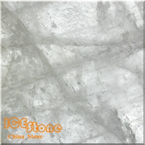 Crystal White/Semi Precious Stone Panel/Semiprecious Slabs/Tiles/Wall/Backlit/Backflash