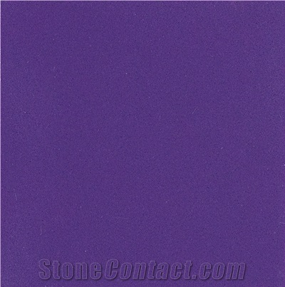 Dark Purple Quartz Stone flooring Tiles /Purple Quartz Slab / Engineered Stone Walling Tiles 