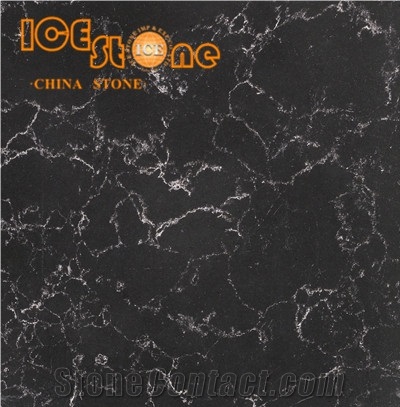 Empire White Quartz Stone Tiles/Quartz Stone Slabs/Engineered Stone Walling/Black Building Stone