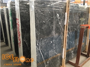 High Polished Marble Slabs Emperor Grey Marble Stone Tiles, Floors