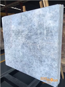 Ice Blue Onyx Tiles & Slabs Chinese Crystal Natural Stone Products