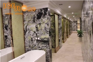 Ice Connect Marble Thin Tiles/Marble Wall Covering Tiles/Marble Floor Covering Tiles/Ice Jade Marble Slabs Tiles/Ice Green Marble Tiles/Building Stone/Tv Background Stone/