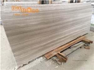 Ice Stone China White Wood/Light Grey Wood/ Marble French Pattern/Marble Wall Covering Tiles/ Marble Skirting/ Marble Floor Covering Tiles/White Serpenggiante/Marble Tiles & Slabs/