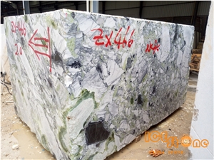 Ice Stone/Ice Jade/Ice Green/Marble Wall Covering Tiles/Marble Skirting/Marble Opus Pattern/Ice Connect Marble/Marble Floor Covering Tiles/China Green Marble/White Beauty/Marble Tiles & Slabs/