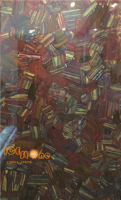 Iron Tiger/Red Chinese Agate/Red Semi Precious/Chinese Semiprecious Slabs and Tiles