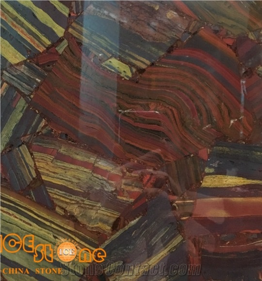 Iron Tiger/Red Chinese Agate/Red Semi Precious/Chinese Semiprecious Slabs and Tiles