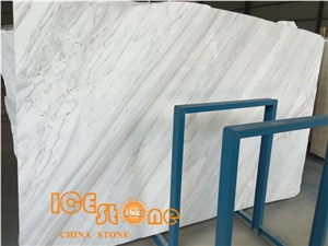 Jazz White Marble/Cheap Greece Volakas White Marble Slab/Marble Tiles/ Marble Skirting & Slabs/Marble Floor Covering Tiles/Good for Projects & Decoration