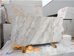 Jazz White Marble/Cheap Greece Volakas White Marble Slab/Marble Tiles/ Marble Skirting & Slabs/Marble Floor Covering Tiles/Good for Projects & Decoration