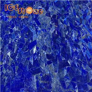 Lapis Lazuli Blue Semi Precious Stone Wall/Gemstone Slabs Tiles/Table Decoration Stone/Blue Semiprecious Stone/Hotel Gorgeous Building Material