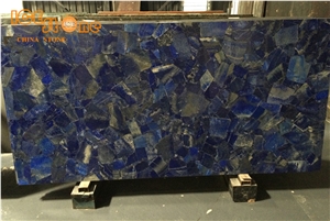 Lapis Lazuli Semiprecious Slabs Tiles/Precious Stones Slabs/Gemstone/Chinese Semiprecious Building Slabs Tiles
