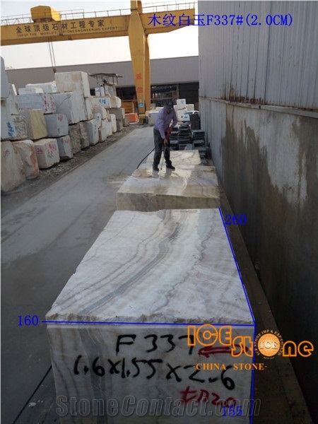 Large Quantity China Beige Onyx Block with Perfect Transpancy from Ice Stone,Own Quarry, Good Quality,White Wooden Popular Onyx with Competitive Price