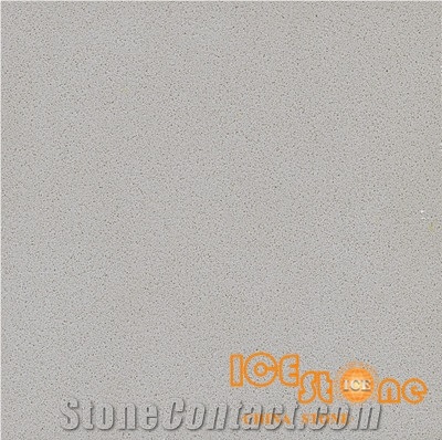Light Grey Marble Quartz Stone Solid Surfaces Polished Slabs Tiles Engineered Stone Artificial Stone Slabs for Hotel Kitchen,Bathroom Backsplash Walling Panel Customized Edge