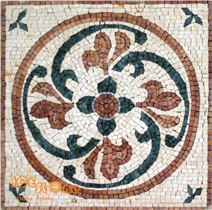 Marble Mosaic Medallion Marble Floor Medallions Patterns Square Waterjet Inlay