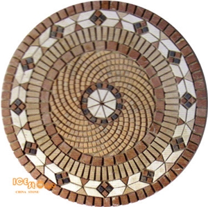 Marble Mosaic Medallion Pattern Art