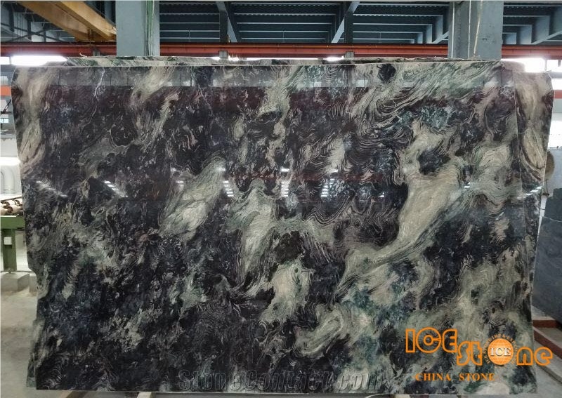 Mint Forest/Purple Marble/Chinese Marble/Chinese Marble Slabs/Marble Tiles/Bookmatch Slabs