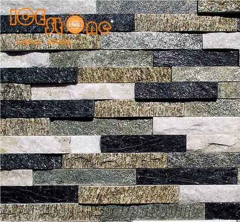 Multicolor Culture Stone/Stone Wall Decoration/Indoor Building Stone/Natural Stone Material/Flooring Covering Decoration Tiles