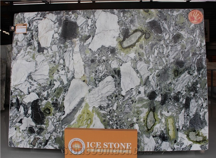 Multicolor Marble Tiles Slabs/Marble Wall Covering Tiles/Ice Green Marble Floor Covering Tiles/Primavera Marble Pattern Slabs/Cold Jade Marble Tiles/China Ice Connect Marble Slabs