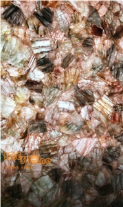 Orange Crystal/Semi Precious Stone Panels/Tiles/Slabs/Wall
