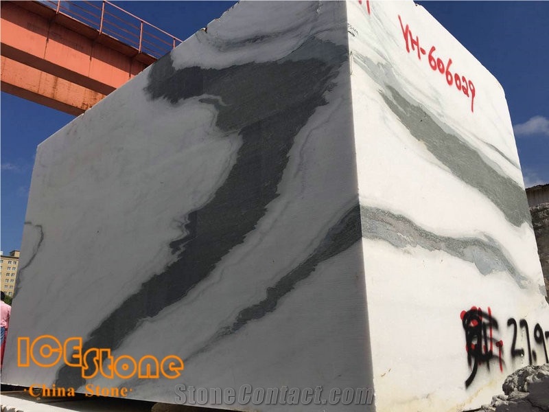 Panda White Block,White Marble Block Hot Sale & Large Quantity