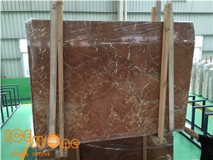 Polished China Red Alicante Marble Rossa Red Marble Rosa Alicante Marble Slabs&Tiles