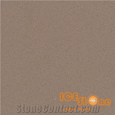 Pure Brown Quartz Stone Solid Surfaces Polished Slabs Tiles Engineered Stone Artificial Stone Slabs for Hotel Kitchen,Bathroom Backsplash Walling Panel Customized Edge