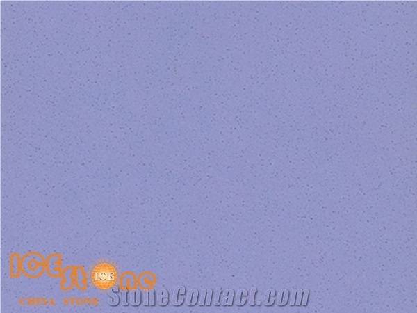 Pure Purple Solid Surfaces Stone, Engineer Stones Walling, Quartz Silestone