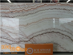 Rainbow Onyx Slabs Tiles/ Pink Onyx Bookmatch Natural Stone Products