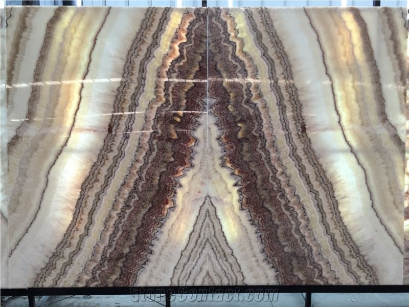 Red Dragon Onyx Chinese Red Onyx Tiles and Slabs