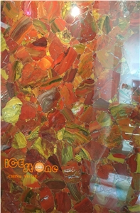 Red Jasper/Red Semiprecious Slabs and Tiles/Chinese Semi Precious Stone Wall/Red Agate