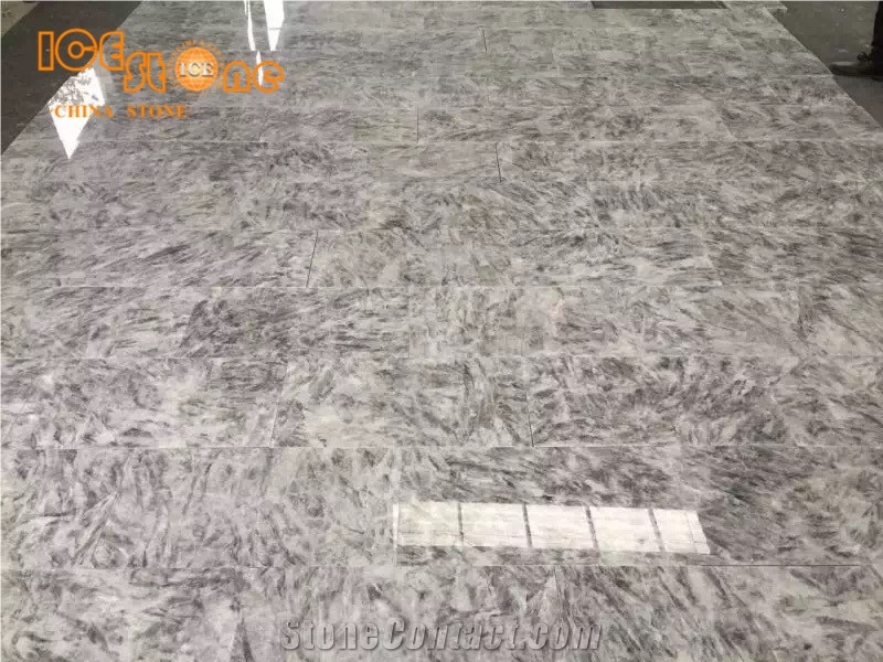 Silver Fox Marble Blocks/China Marble/Wall Covering Decoration Stone/Natural Building Stone/Snow Fox Marble Blocks/Tv Background Stone/Table Top Stone