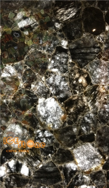 Smoky Brown Agate Semiprecious Slab/Semi Precious Slabs/Gemstone Tiles/Precious Stone Slabs/ Semiprecious Stone Tiles/ Semi Precious Stone Panels/