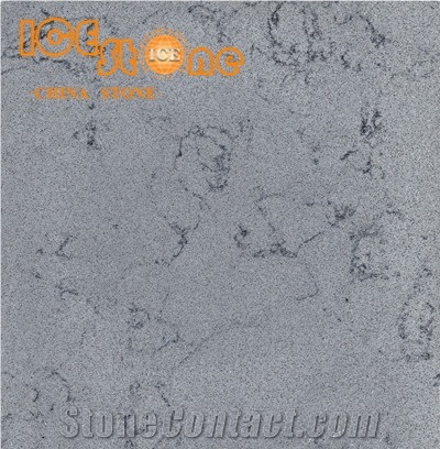 South Asia Grey Quartz Stone Tiles/Quartz Stone Slabs/Engineered Stone Walling/Grey Building Stone