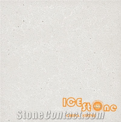 Ss6001 White Shimmer Artifical Quartz Stone Solid Surfaces Polished Slabs Tiles Engineered Stone Artificial Stone Slabs for Hotel Kitchen,Bathroom Backsplash Walling Panel Customized Edge