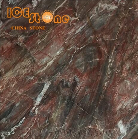 Venice Red Marble Tiles Slabs/Marble Wall Covering Tiles/Marble Floor Covering Tiles/Red Marble Pattern/Decoration Stone/Building Stone Marble Slabs