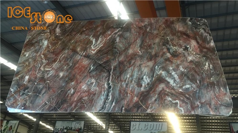 Venice Red Marble Tiles Slabs/Marble Wall Covering Tiles/Multicolor China Marble Tiles/Marble Floor Covering Tiles/Louis Red Marble